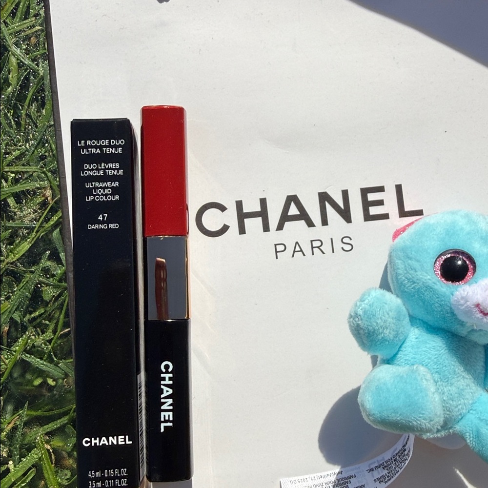CHANEL duo lipstick 47 Daring Red Brand New in Box AMAZING!🌸🫶